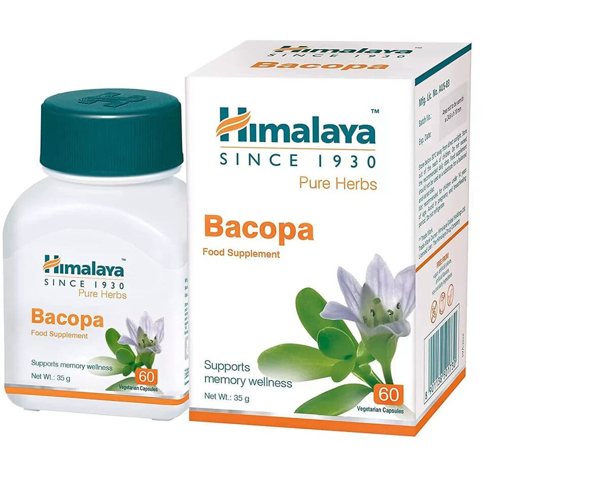 Himalaya Brahmi â€“ 60 Tablets (Memory, Focus & Stress Relief Supplements)